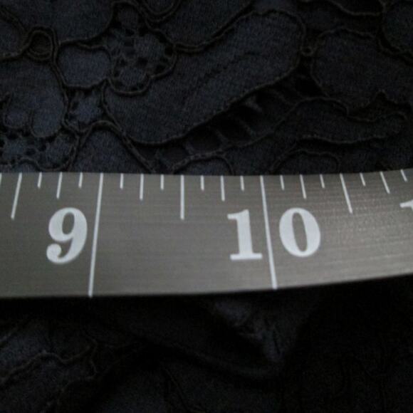 Rachel Zoe Lace Pattern Mini Dress-Size 12/XL-Blue-NWOT - Picture 8 of 16